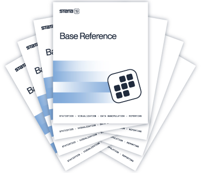 Stata Manuals